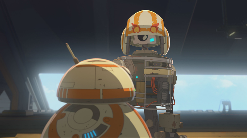 New droid Bucket is a great example of this hybrid time period.